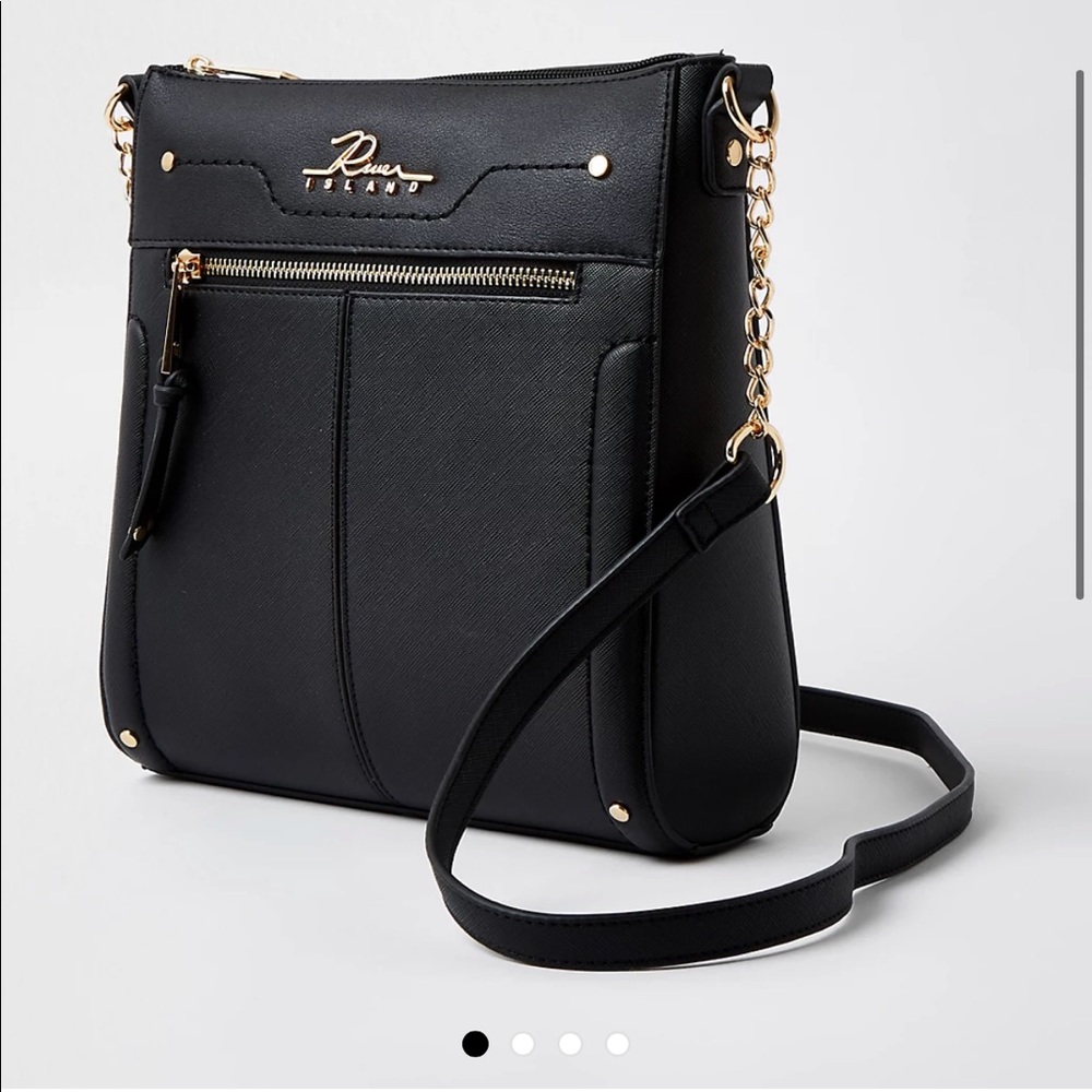 BNWT River island Structured Messenger Bag
